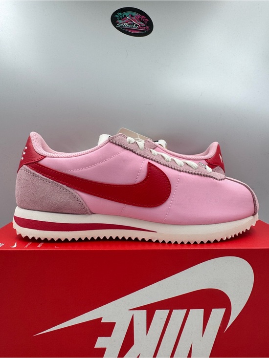 Nike Shoes - Nike Cortez TXT Medium Soft Pink Fire Red White BRAND NEW Size 6.5 Women